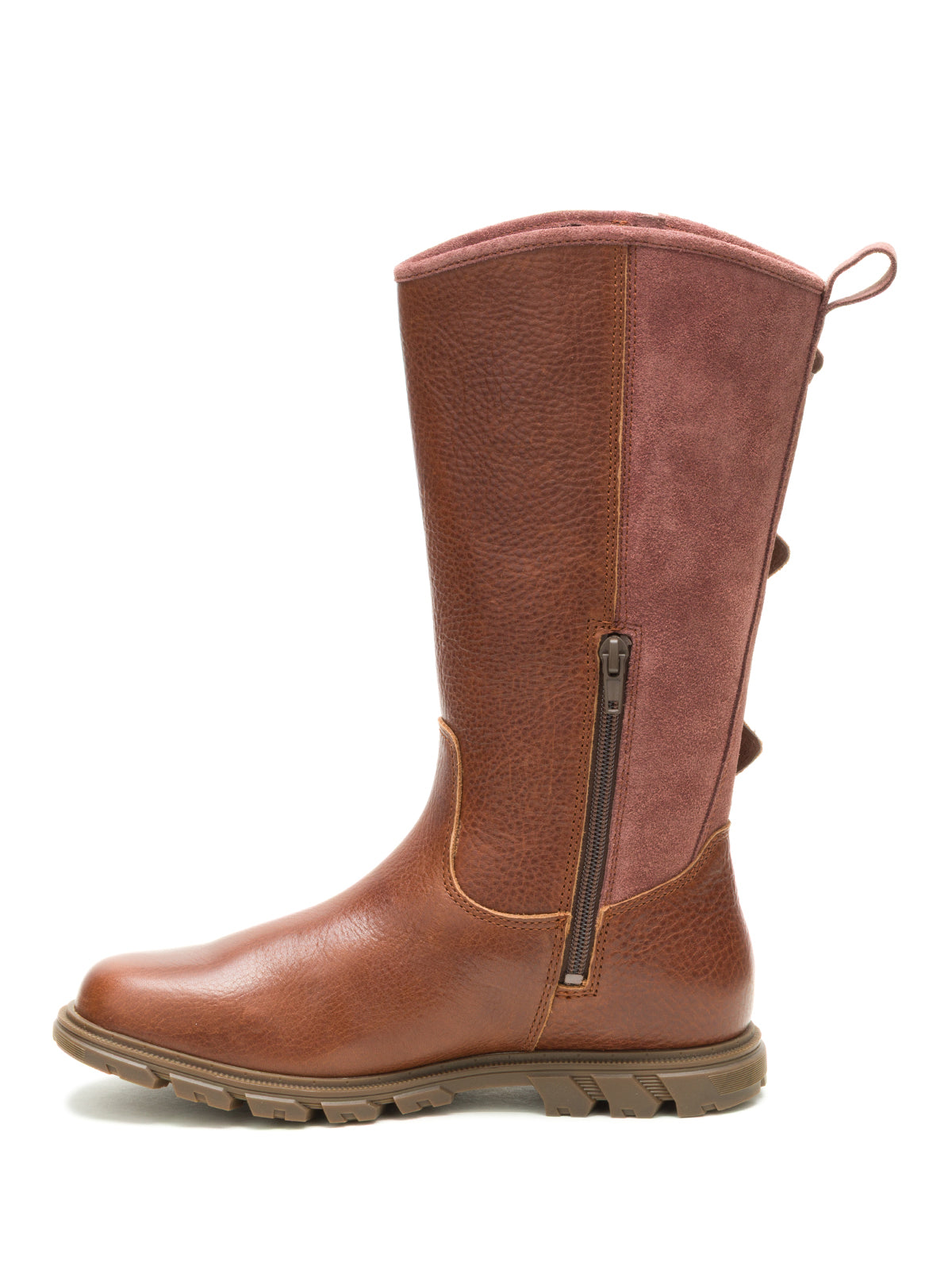 Bota de Cuero Notion Buckle Café Cat