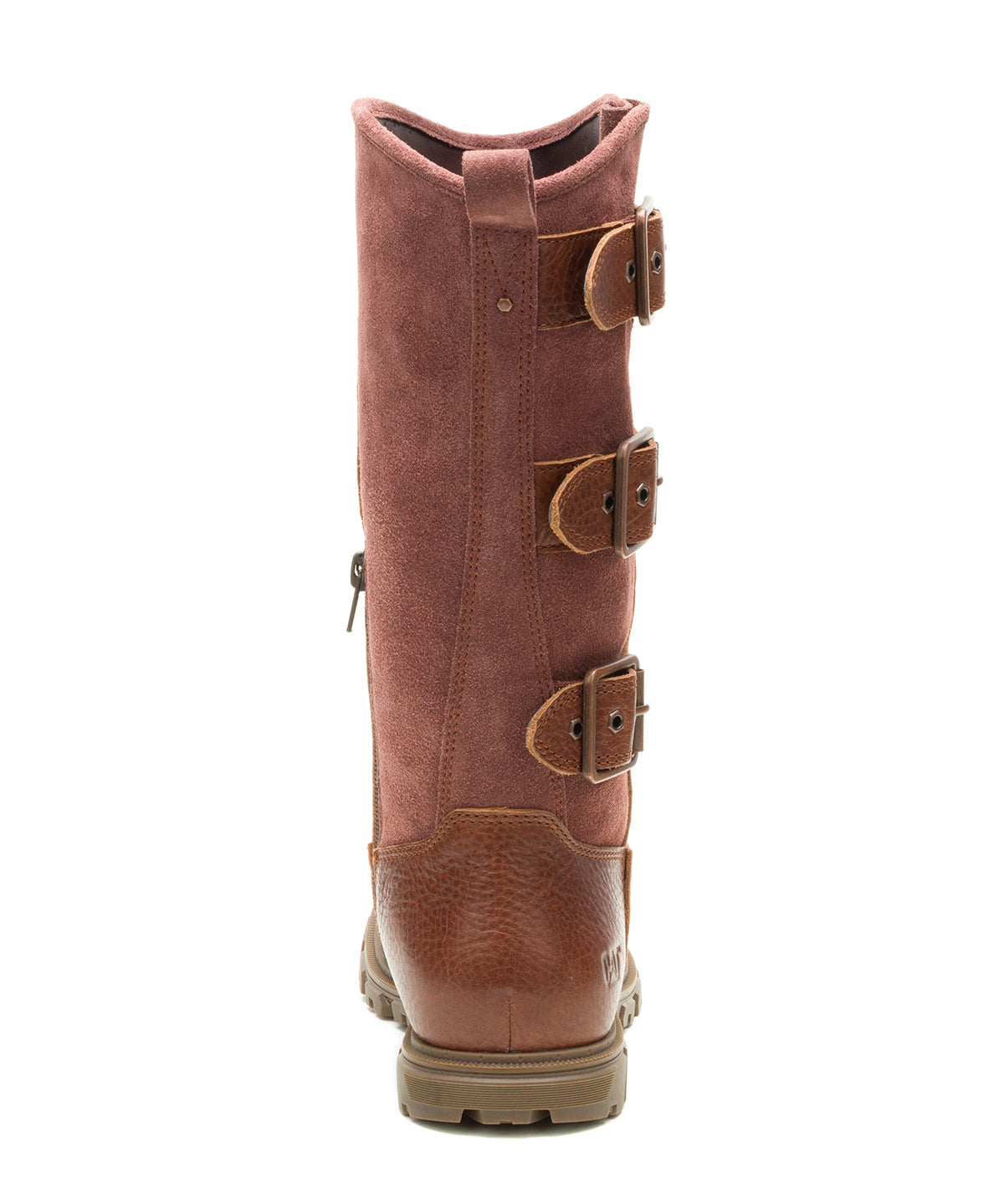Bota de Cuero Notion Buckle Café Cat