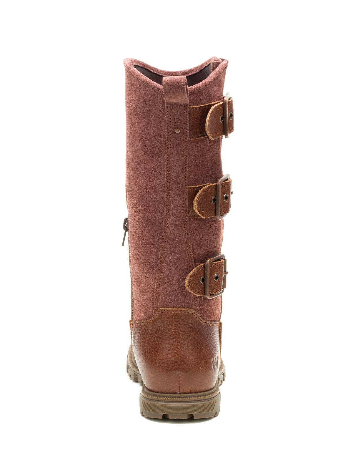 Bota de Cuero Notion Buckle Café Cat