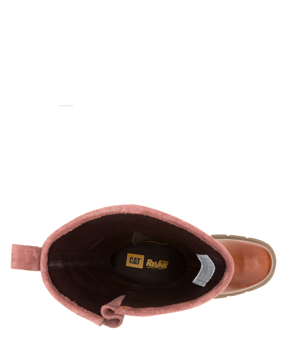 Bota de Cuero Notion Buckle Café Cat