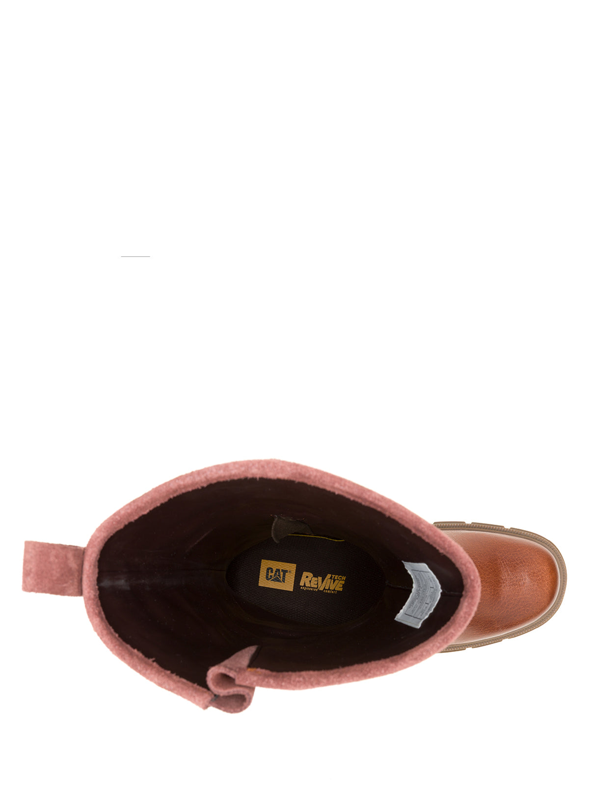 Bota de Cuero Notion Buckle Café Cat