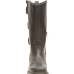 Bota de Cuero Notion Buckle Café Oscuro Cat