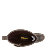 Bota de Cuero Notion Buckle Café Oscuro Cat