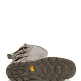 Bota de Cuero Notion Buckle Café Oscuro Cat