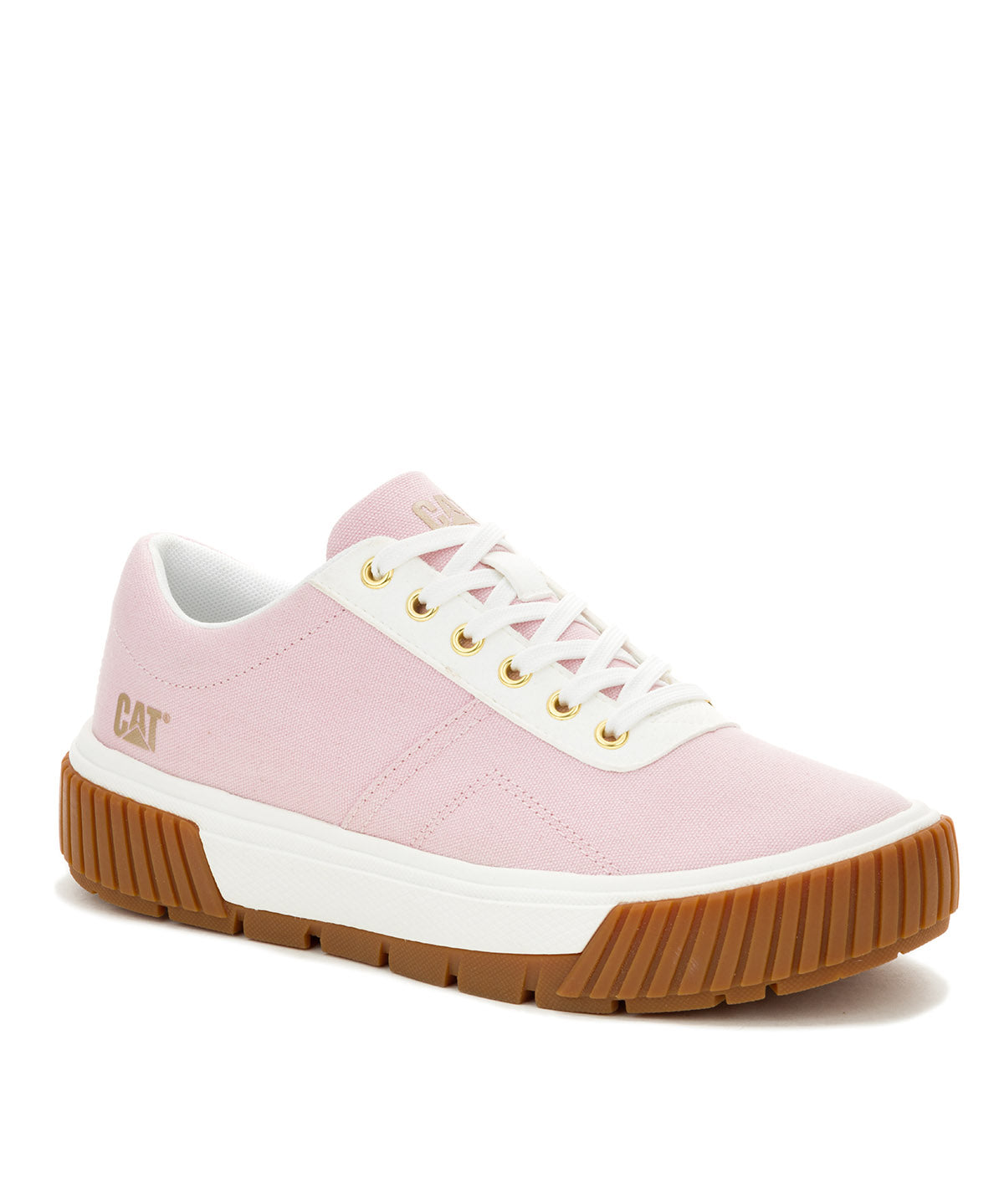 Zapatilla Mujer Amp Canvas Rosado Cat