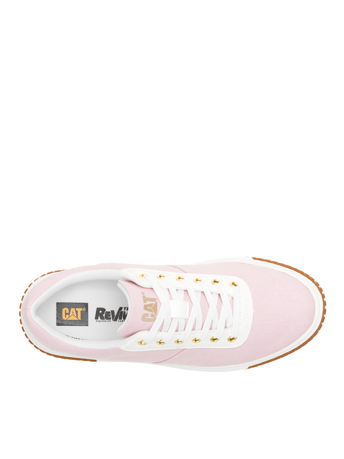 Zapatilla Mujer Amp Canvas Rosado Cat