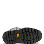 Botín Mujer Bolder Zip Plateado Cat