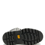 Botín Mujer Bolder Zip Plateado Cat