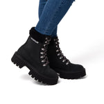 Botín Mujer Colorado Max Hiker Negro Cat