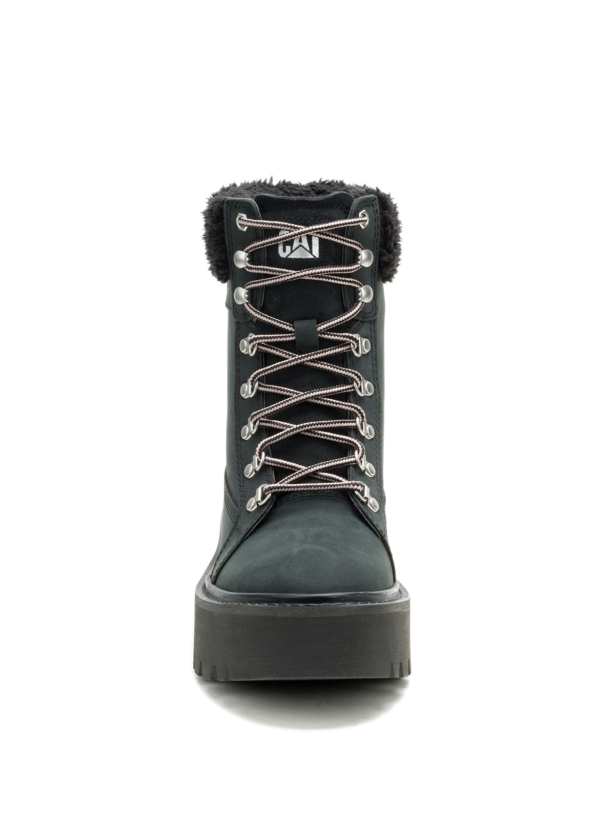 Botín Mujer Colorado Max Hiker Negro Cat