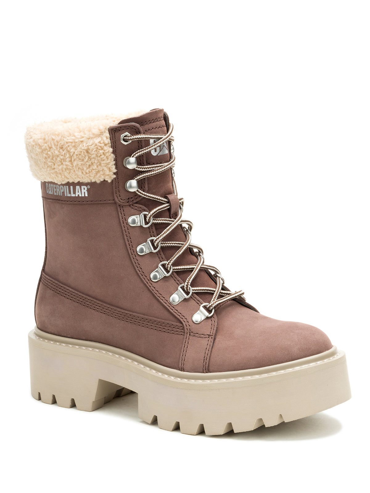 Botín Mujer Colorado Max Hiker Café Cat