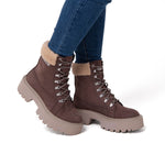 Botín Mujer Colorado Max Hiker Café Cat