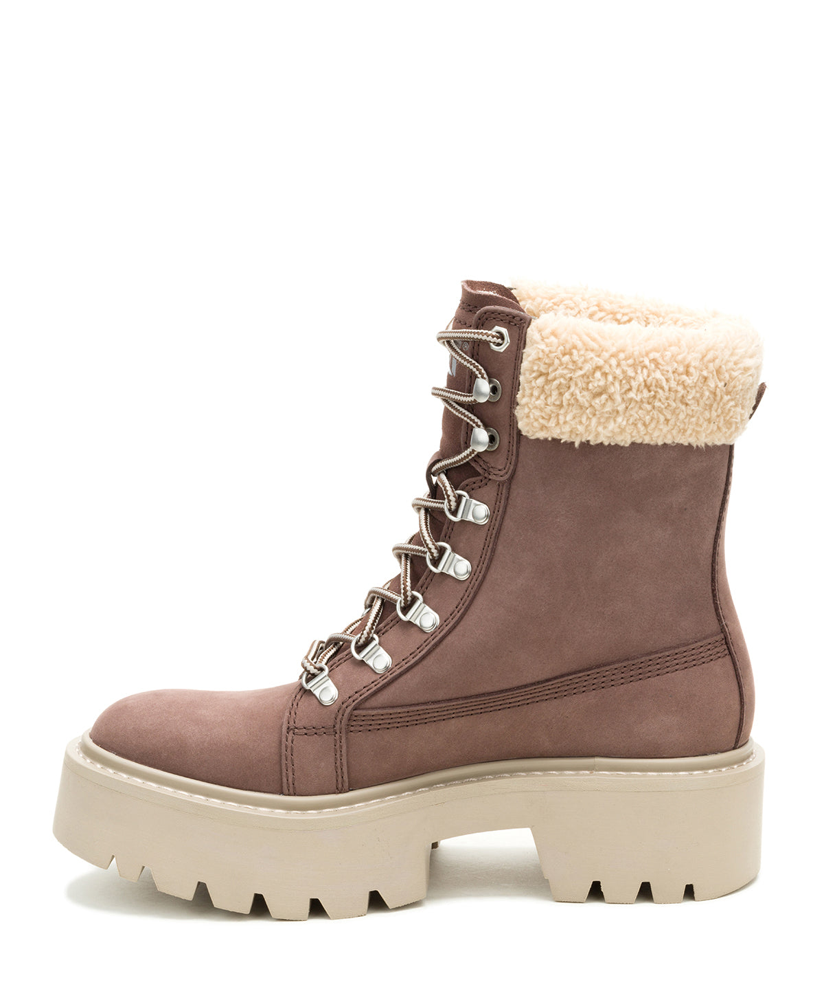 Botín Mujer Colorado Max Hiker Café Cat