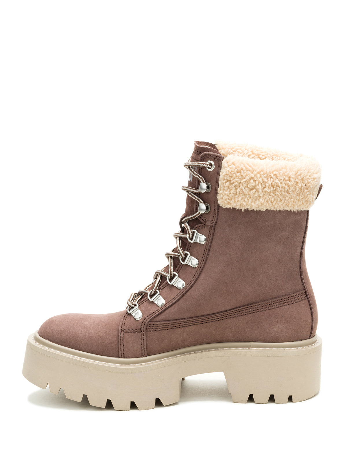 Botín Mujer Colorado Max Hiker Café Cat