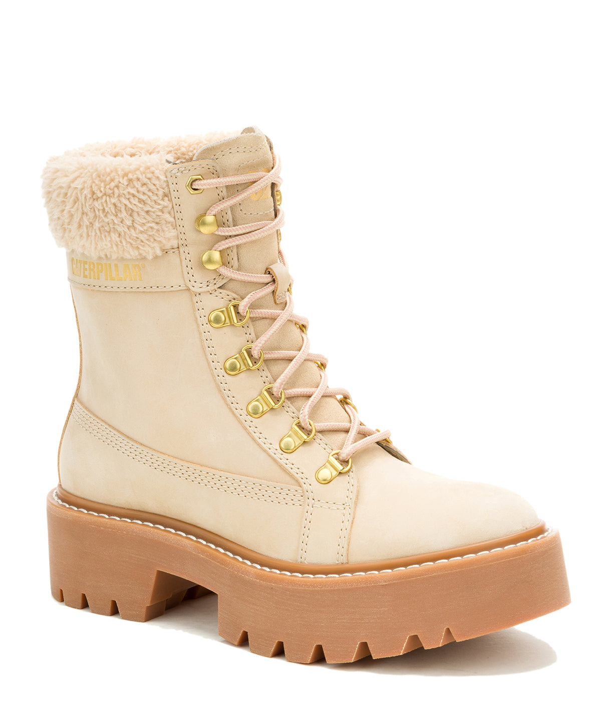 Botín Mujer Colorado Max Hiker Beige Cat
