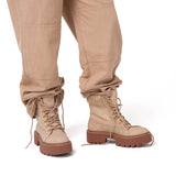 Botín Mujer Colorado Max Hiker Beige Cat