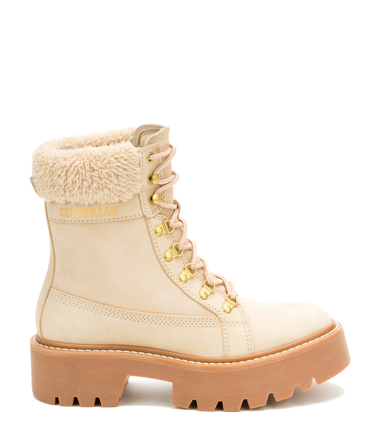 Botín Mujer Colorado Max Hiker Beige Cat