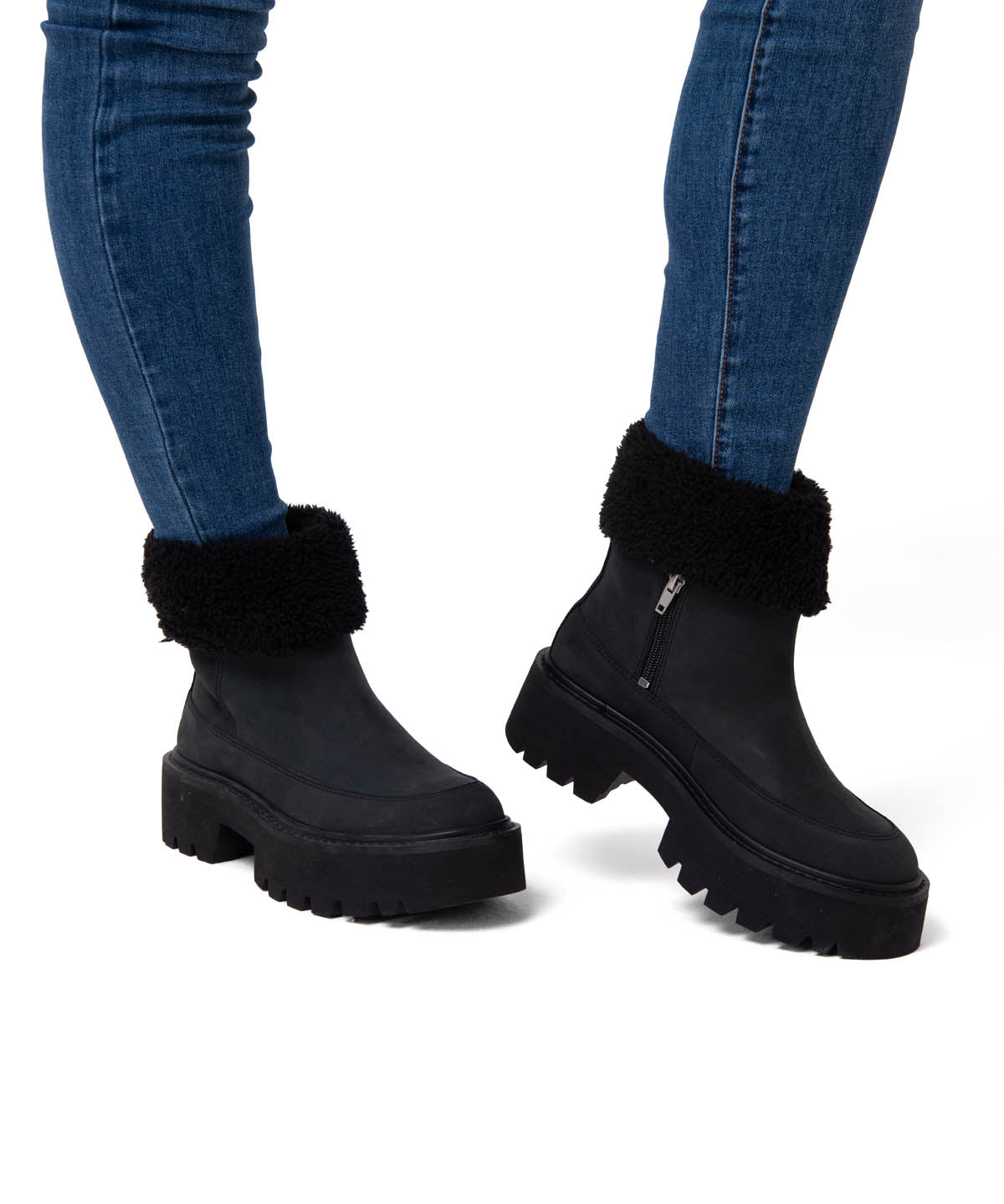 Botín Mujer Colorado Max Roll DO Negro Cat