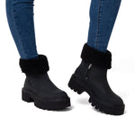 Botín Mujer Colorado Max Roll DO Negro Cat