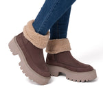 Botín Mujer Colorado Max Roll DO Café Cat