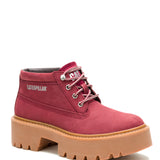 Botín Mujer Colorado Max Chukka Rojo Cat