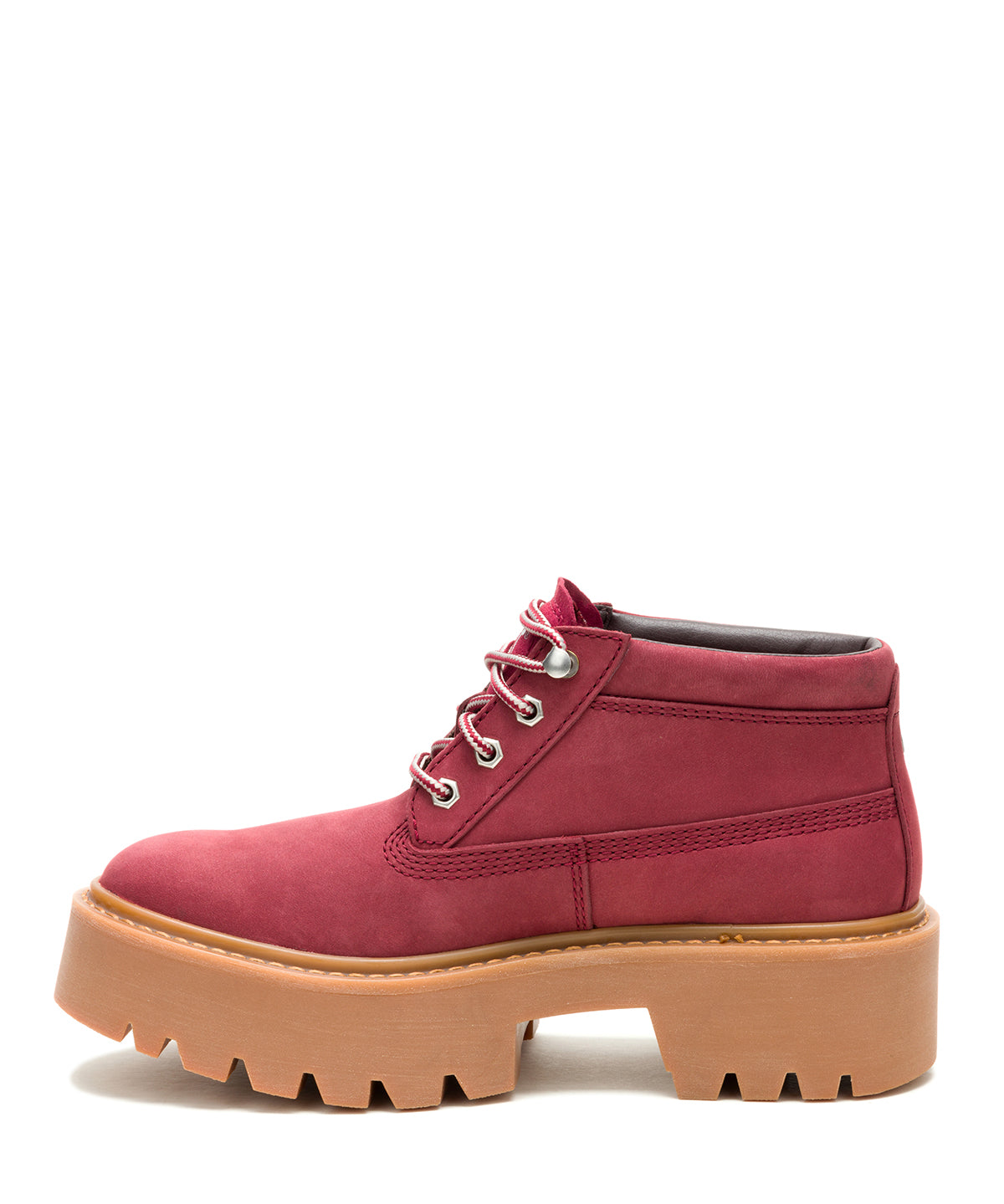 Botín Mujer Colorado Max Chukka Rojo Cat