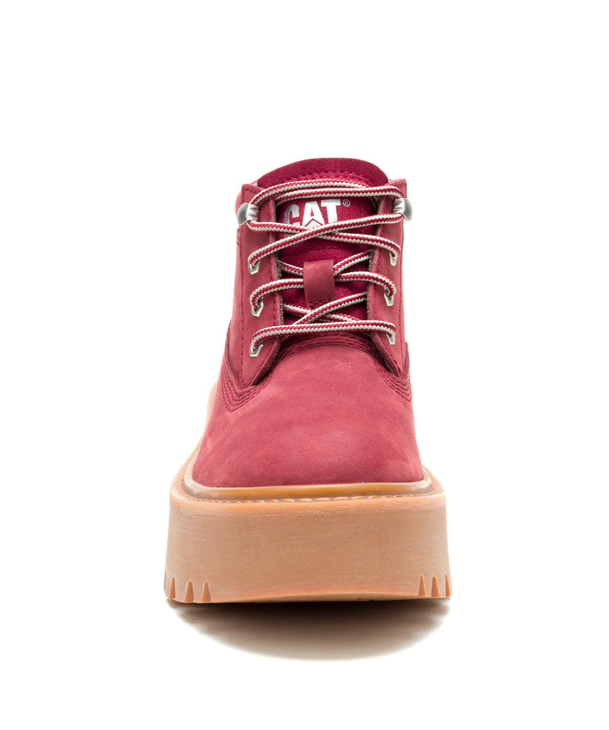 Botín Mujer Colorado Max Chukka Rojo Cat