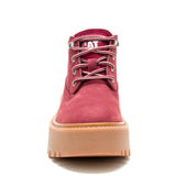 Botín Mujer Colorado Max Chukka Rojo Cat