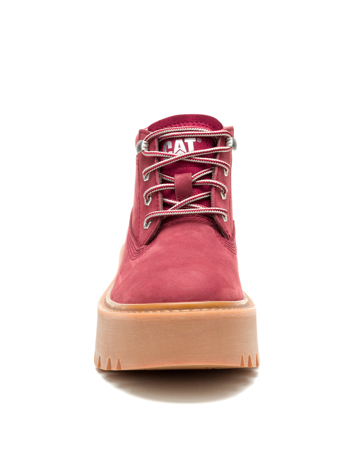 Botín Mujer Colorado Max Chukka Rojo Cat
