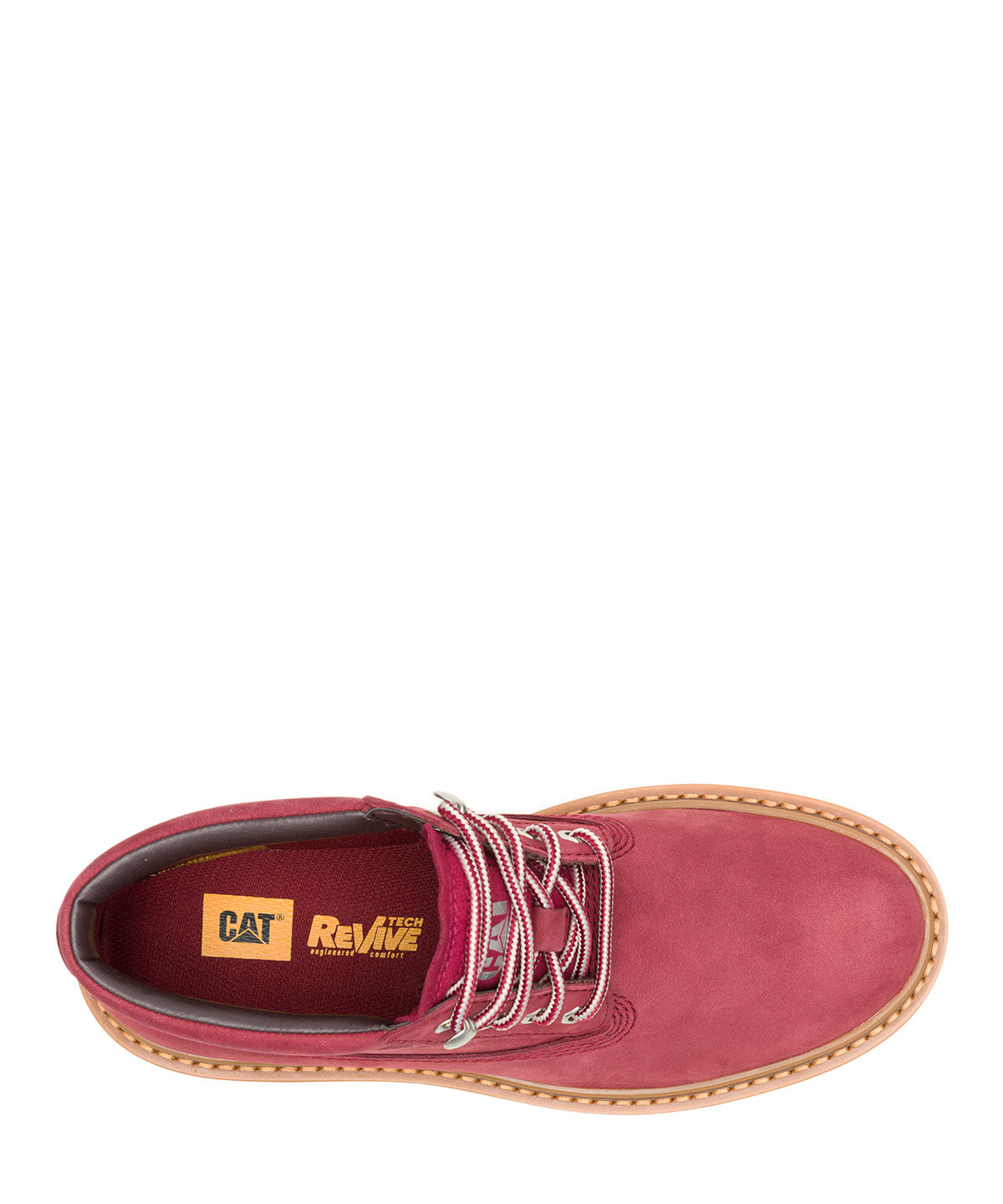 Botín Mujer Colorado Max Chukka Rojo Cat