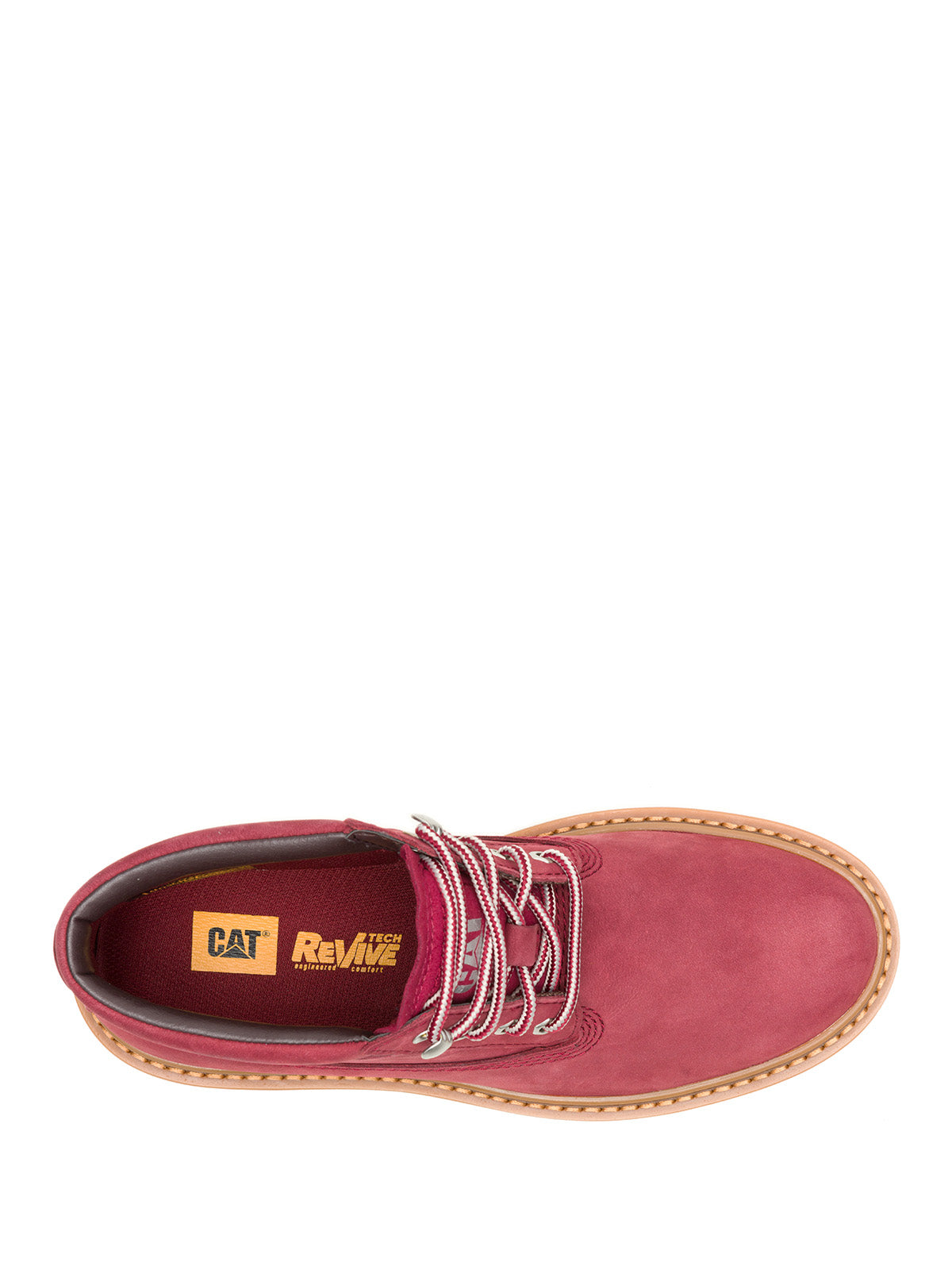 Botín Mujer Colorado Max Chukka Rojo Cat