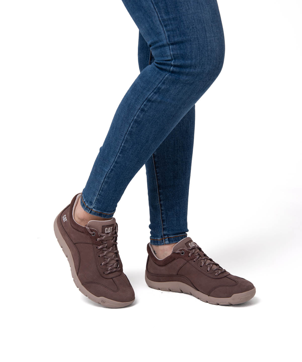 Zapatilla Mujer Versy Mid Café Cat