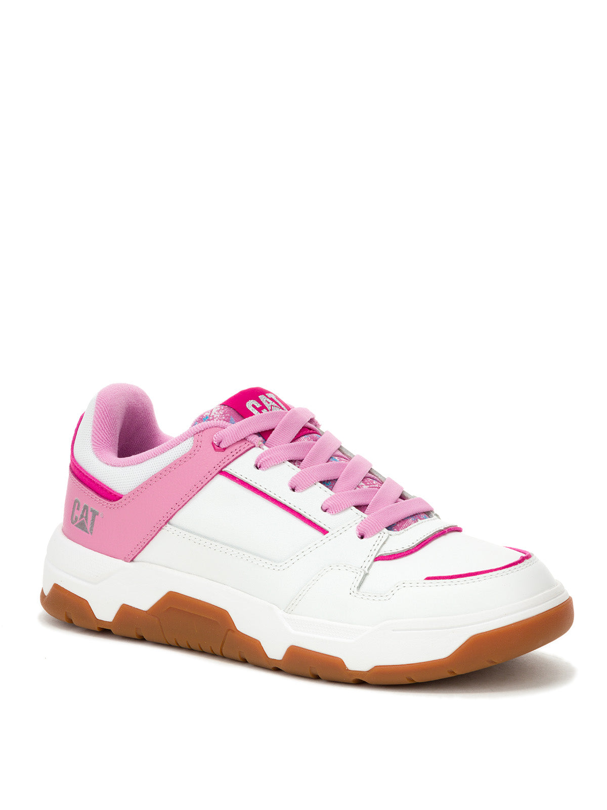 Zapatilla Mujer CAT Script Graffiti Blanco