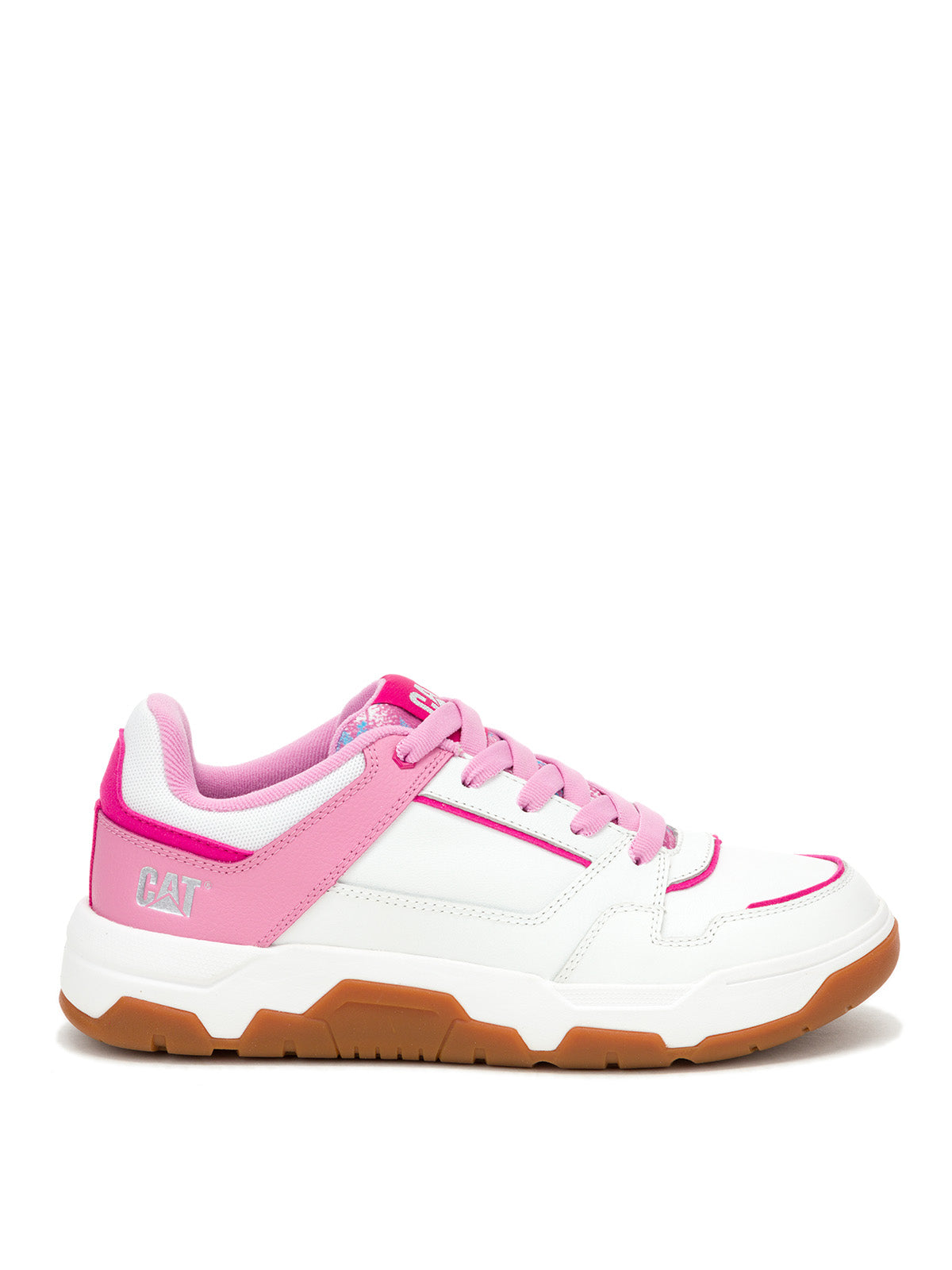 Zapatilla Mujer CAT Script Graffiti Blanco