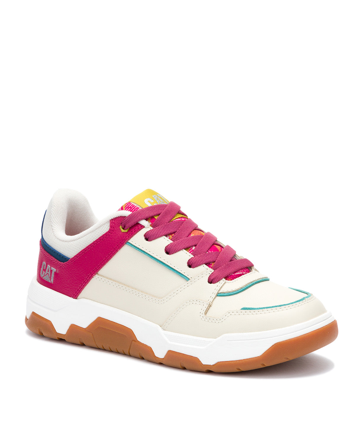 Zapatilla Mujer CAT Script Graffiti Rojo