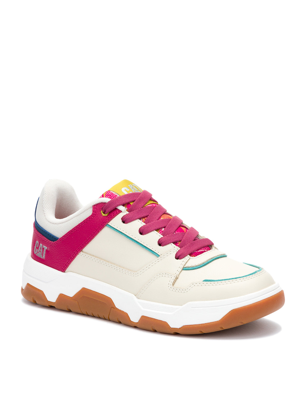 Zapatilla Mujer CAT Script Graffiti Rojo