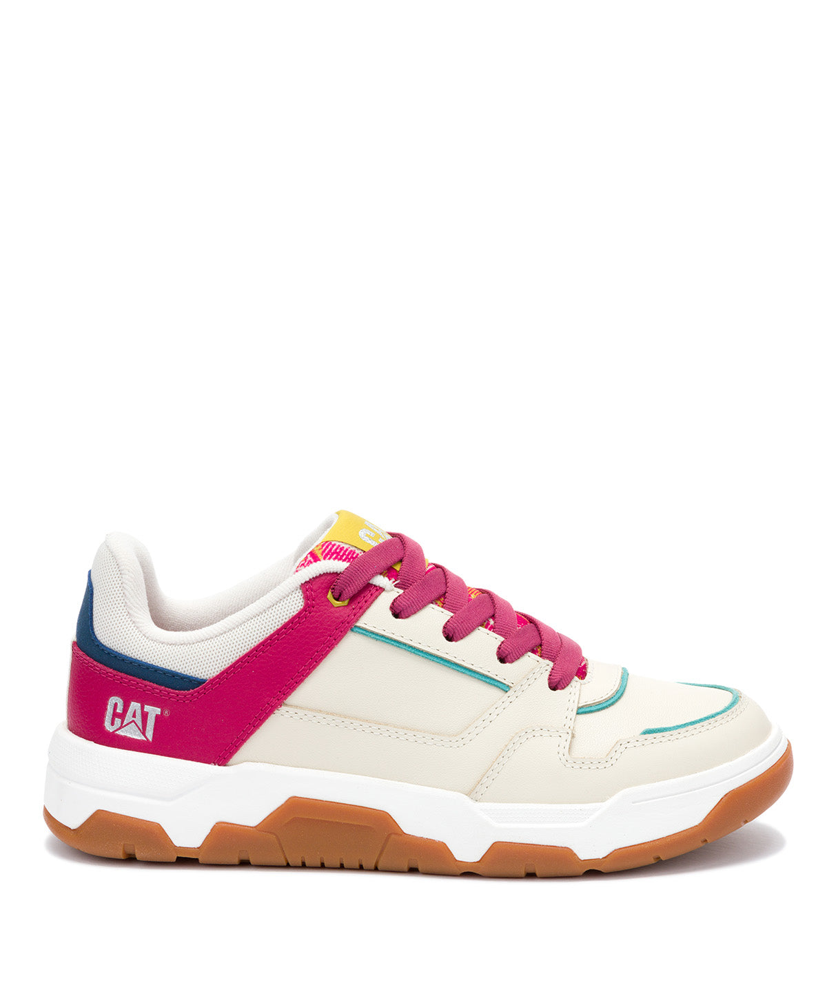 Zapatilla Mujer CAT Script Graffiti Rojo