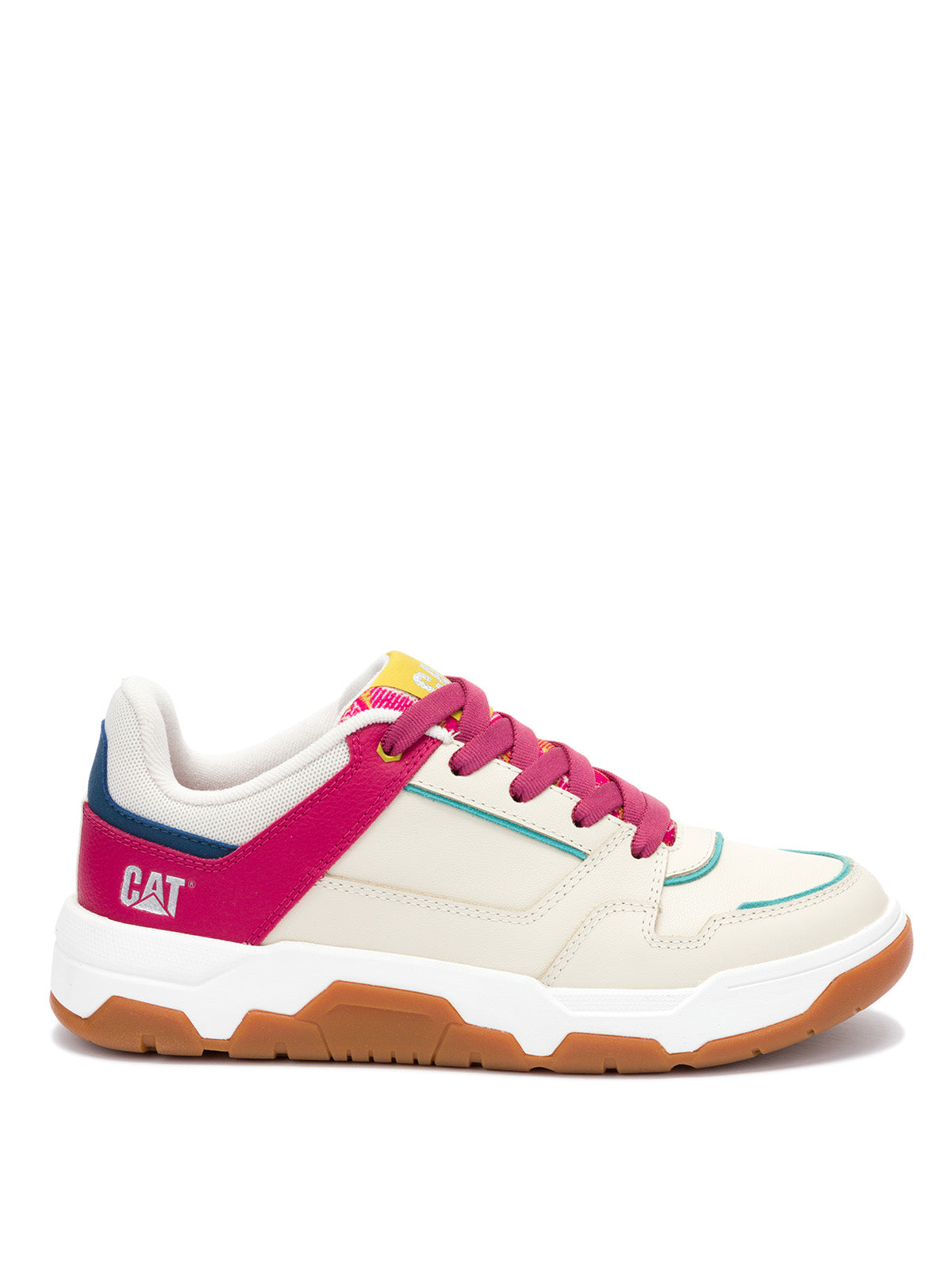 Zapatilla Mujer CAT Script Graffiti Rojo