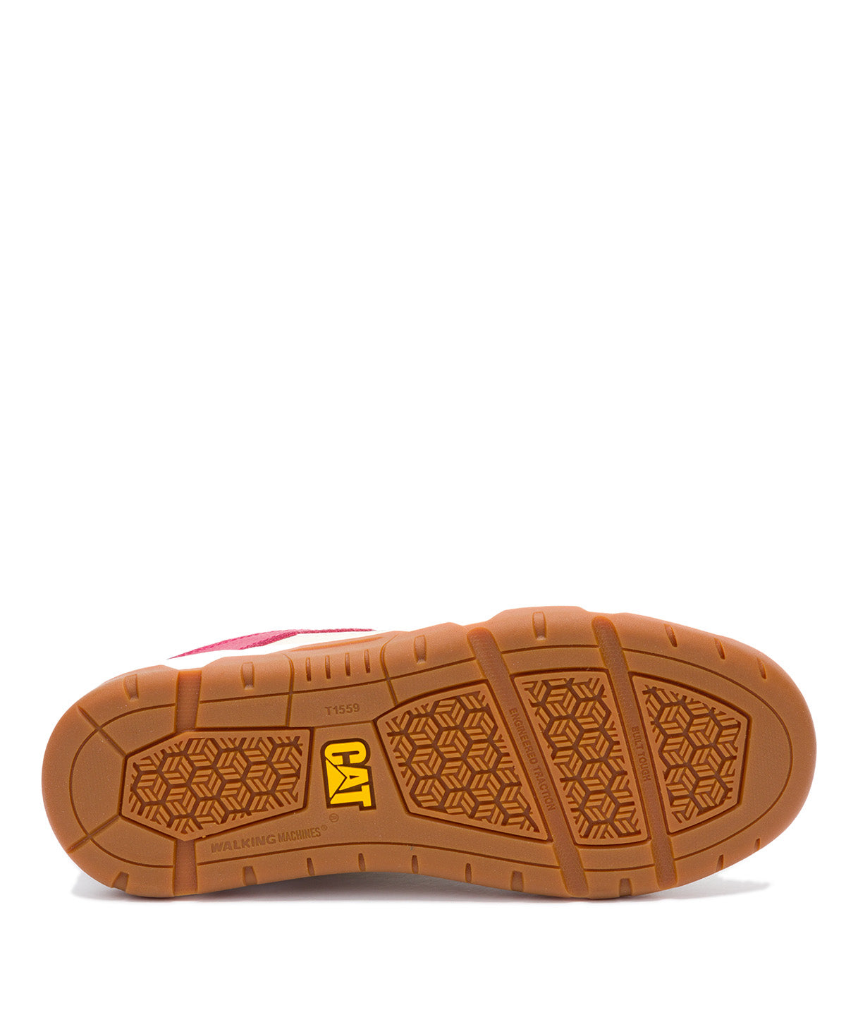 Zapatilla Mujer CAT Script Graffiti Rojo