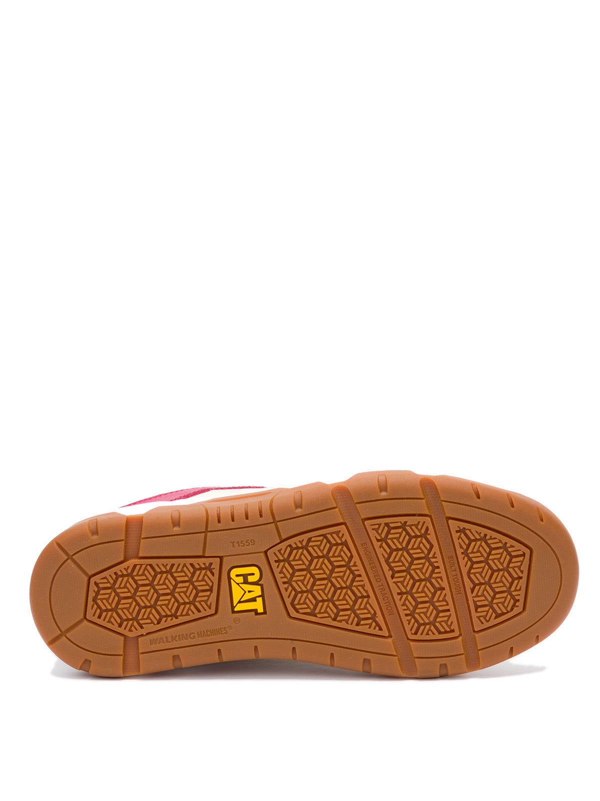 Zapatilla Mujer CAT Script Graffiti Rojo