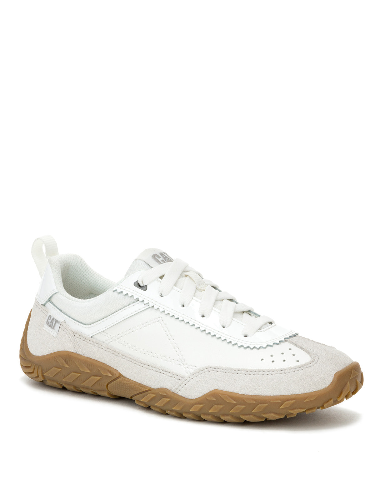 Zapatilla Mujer CAT Track Mode T-Toe Blanco