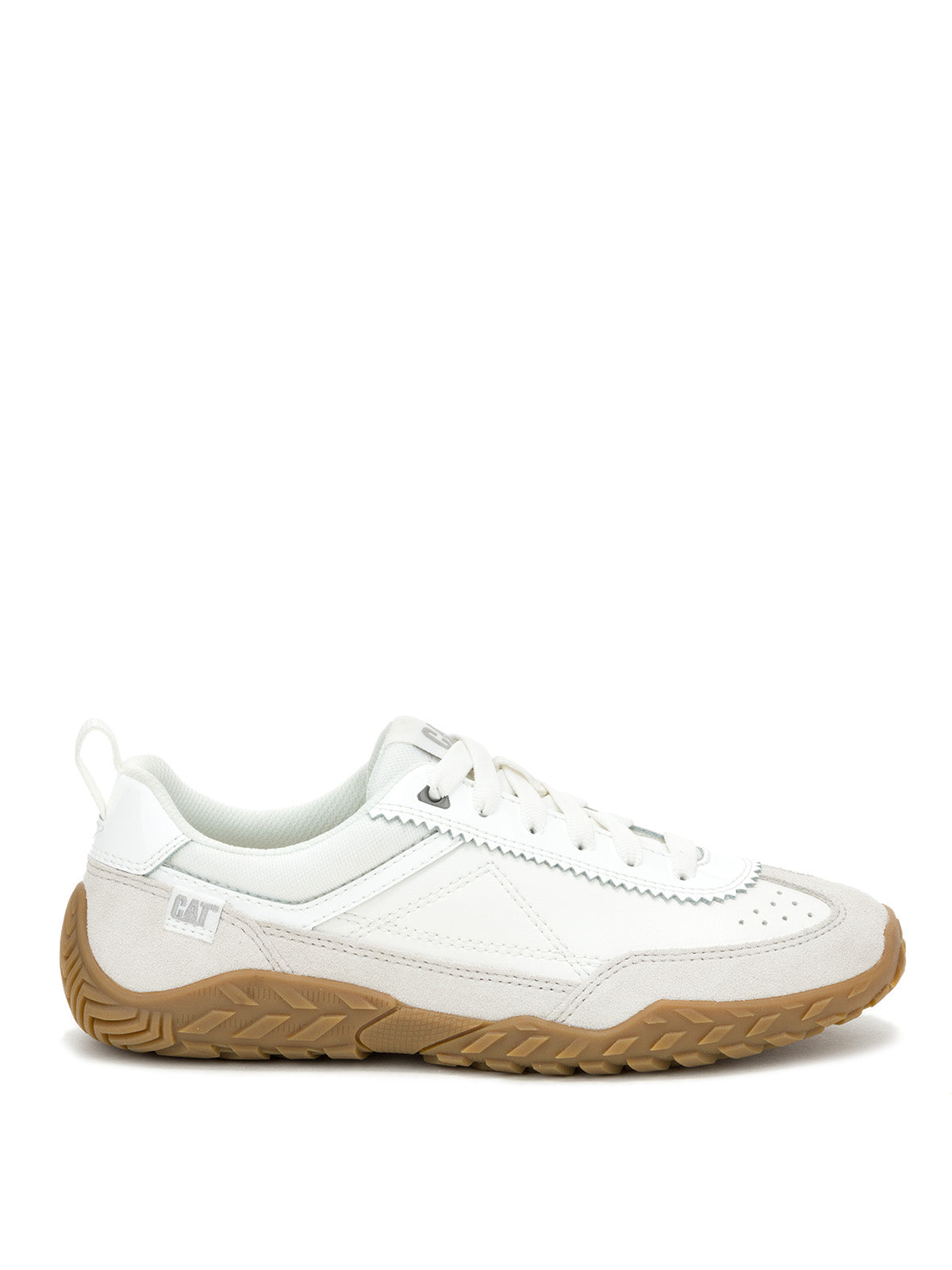 Zapatilla Mujer CAT Track Mode T-Toe Blanco