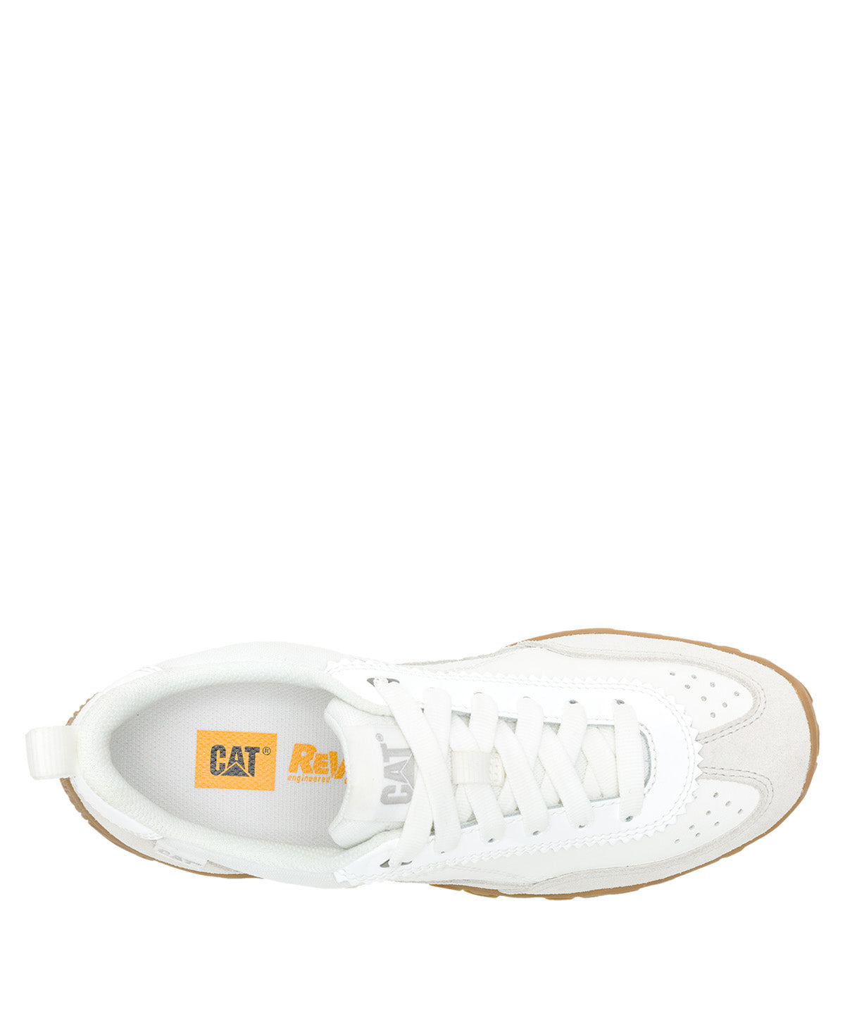Zapatilla Mujer CAT Track Mode T-Toe Blanco