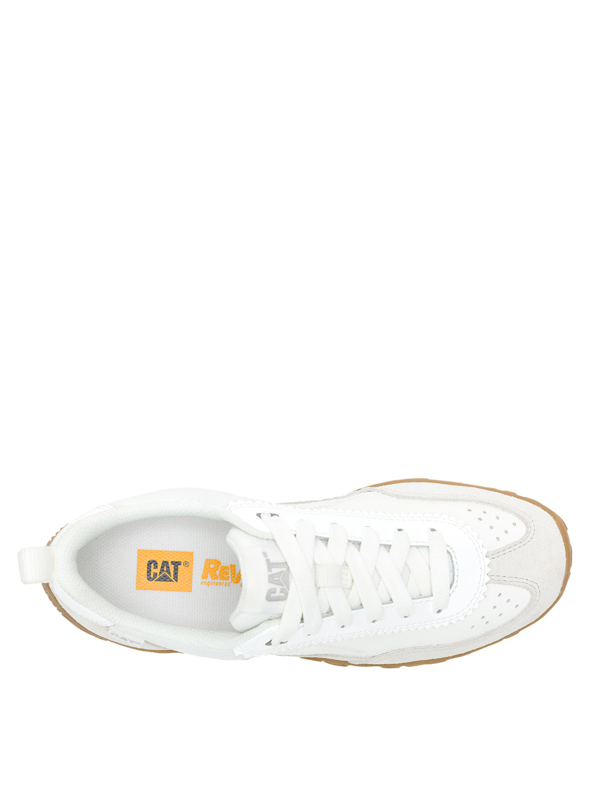 Zapatilla Mujer CAT Track Mode T-Toe Blanco