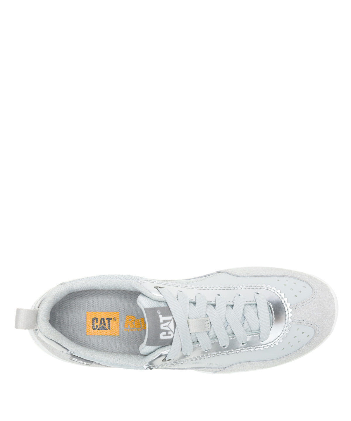 Zapatilla Mujer CAT Track Mode T-Toe Blanco