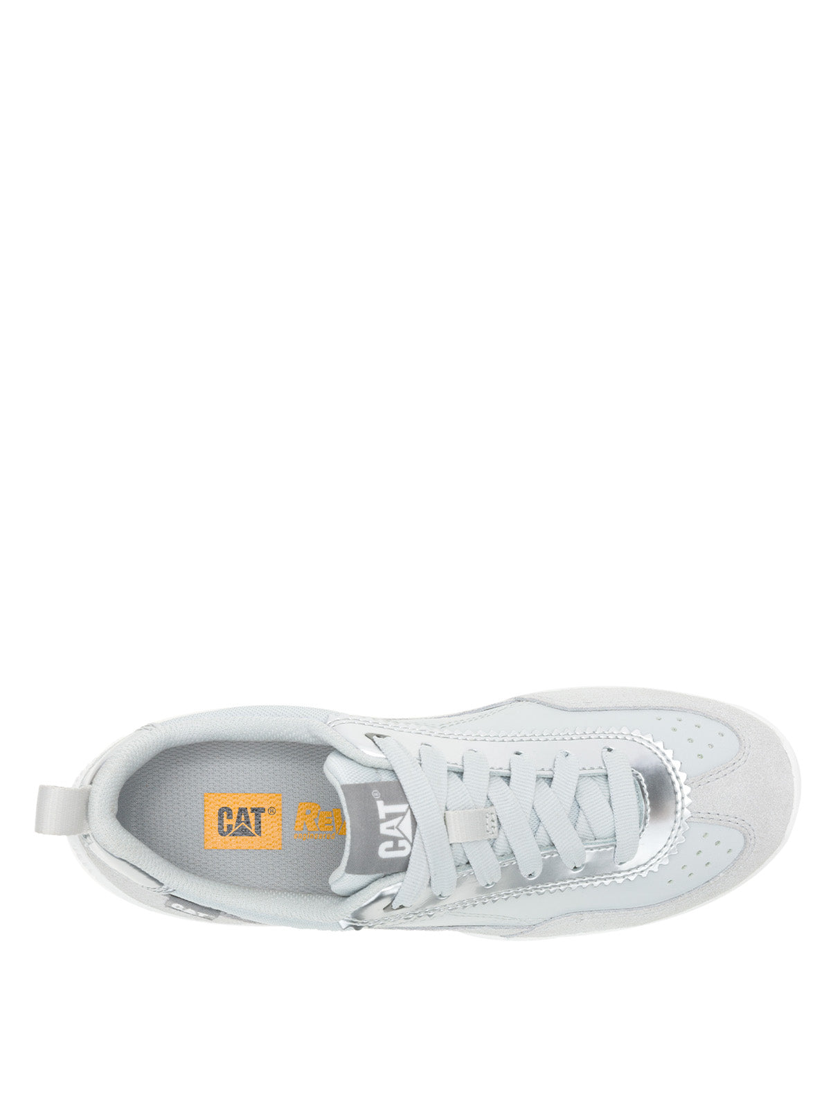 Zapatilla Mujer CAT Track Mode T-Toe Blanco
