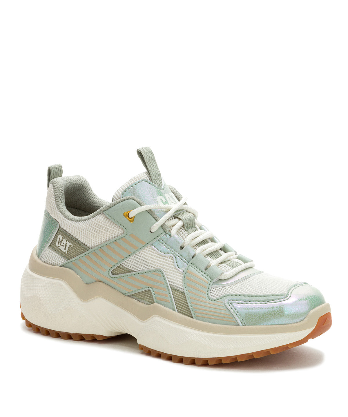 Zapatilla Mujer CAT Hasten Mesh Verde