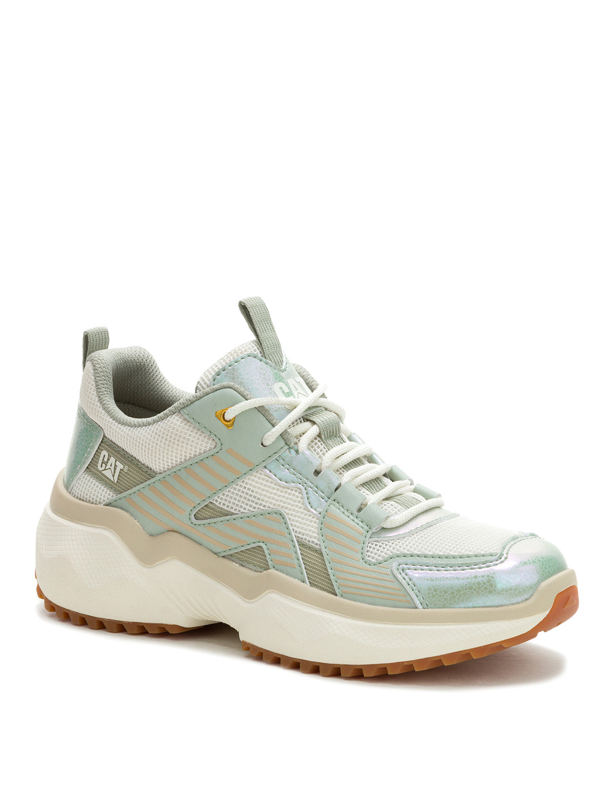 Zapatilla Mujer CAT Hasten Mesh Verde