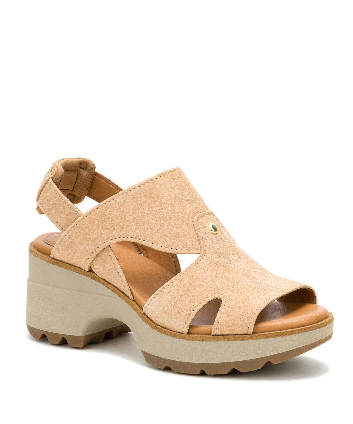 Sandalia Mujer CAT Carina Beige