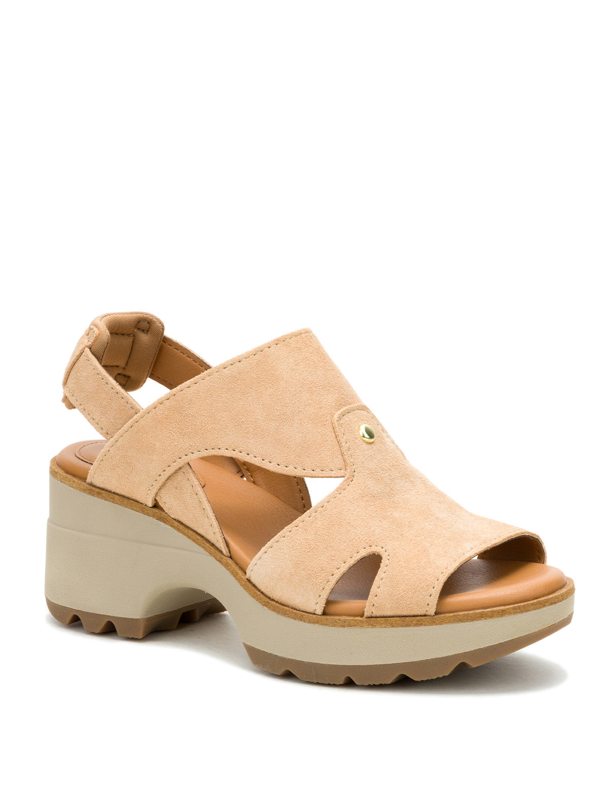 Sandalia Mujer CAT Carina Beige